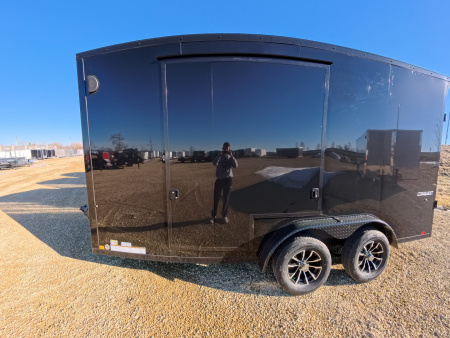 New 2026 Formula Trailers 7.5 x 16 x 7 Conquest SE Flat Top Sloped V-Nose Cargo / Enclosed Trailer