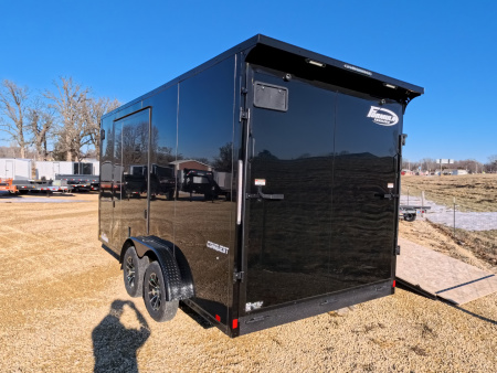 New 2026 Formula Trailers 7.5 x 16 x 7 Conquest SE Flat Top Sloped V-Nose Cargo / Enclosed Trailer