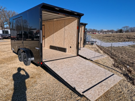 New 2026 Formula Trailers 7.5 x 16 x 7 Conquest SE Flat Top Sloped V-Nose Cargo / Enclosed Trailer