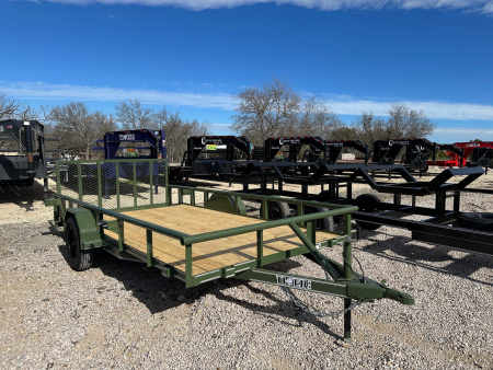 New 2026 Tiger Trailers - 77x14 - Gate - Utility Trailer