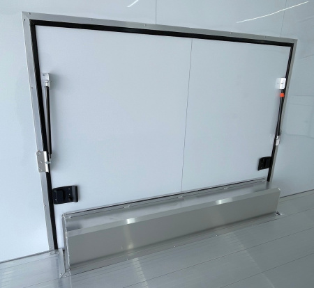 New 2026 ATC 28' RoM 500 Aluminum Enclosed Car Hauler/ Race Trailer - Silver, Extruded Floor, Escape Door, AC