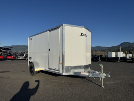 New 2026 ALCOM XPRESS 6X12 Aluminum Enclosed Trailer 3K GVWR