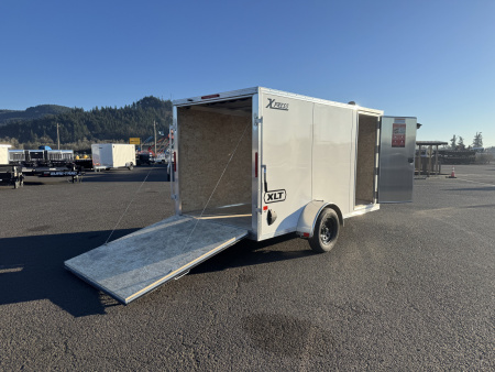 New 2026 ALCOM XPRESS 6X12 Aluminum Enclosed Trailer 3K GVWR
