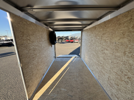 New 2026 ALCOM XPRESS 6X12 Aluminum Enclosed Trailer 3K GVWR