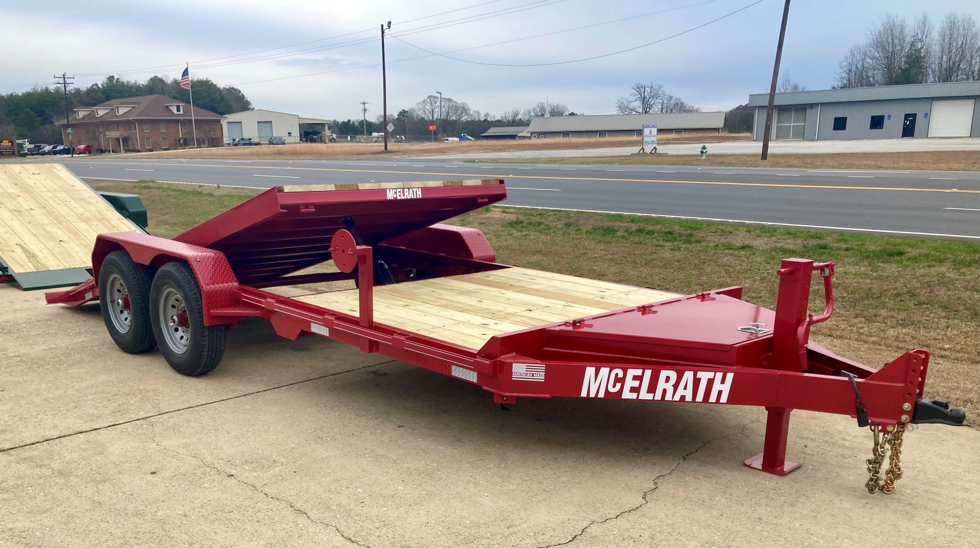 New 2026 McElrath Trailers 720ST7T Tilt Trailer 14KGVWR