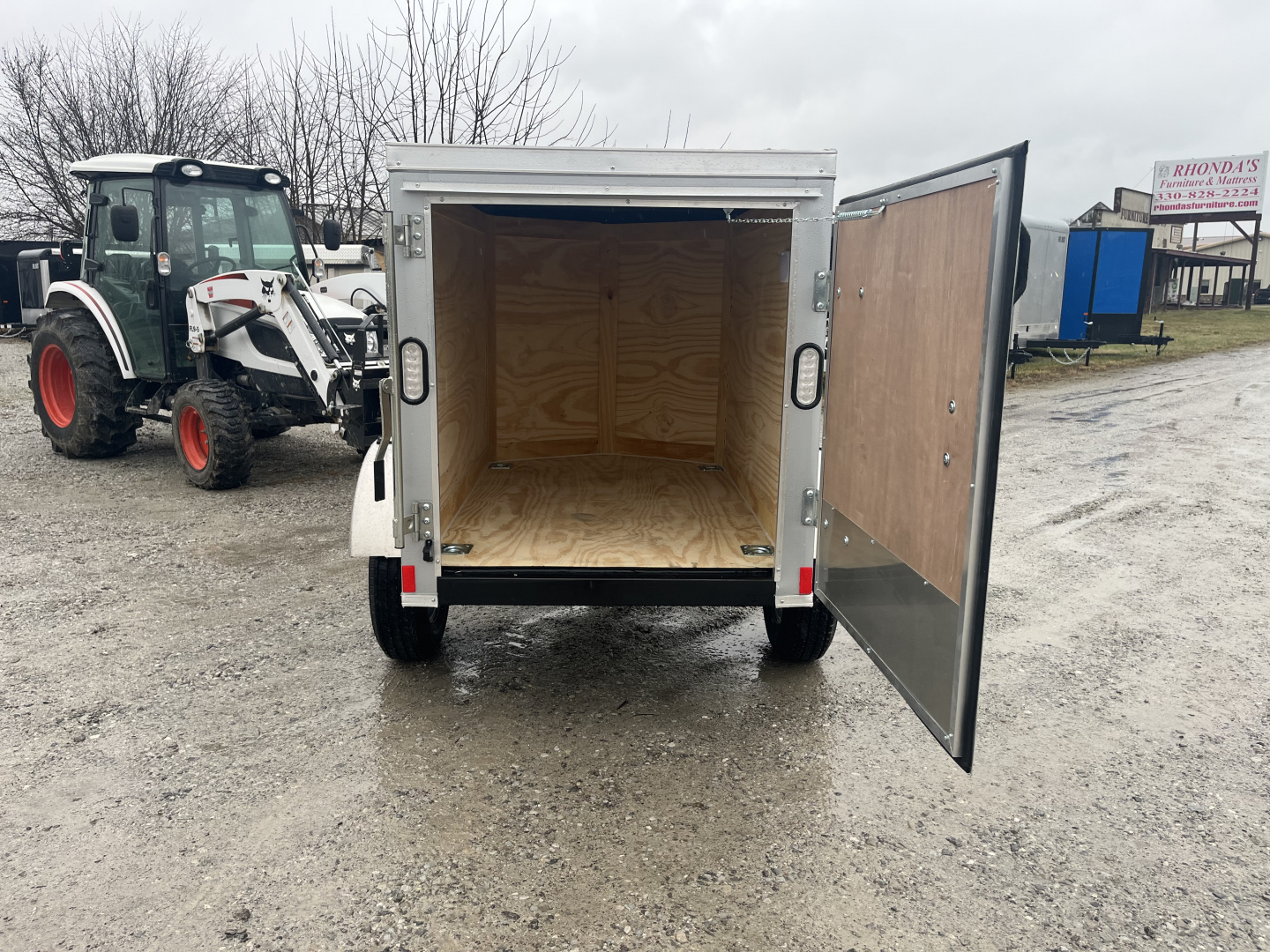 New 2026 Rock Solid Cargo 4'x6'x4' Cargo / Enclosed Trailer