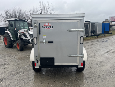 New 2026 Rock Solid Cargo 4'x6'x4' Cargo / Enclosed Trailer