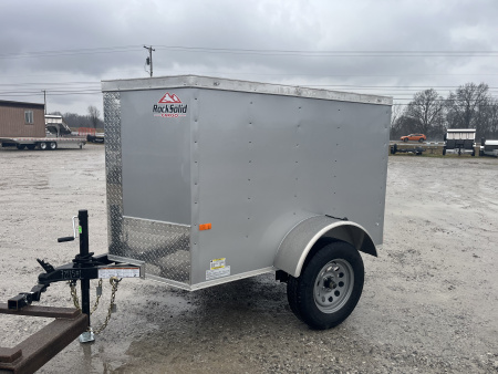 New 2026 Rock Solid Cargo 4'x6'x4' Cargo / Enclosed Trailer