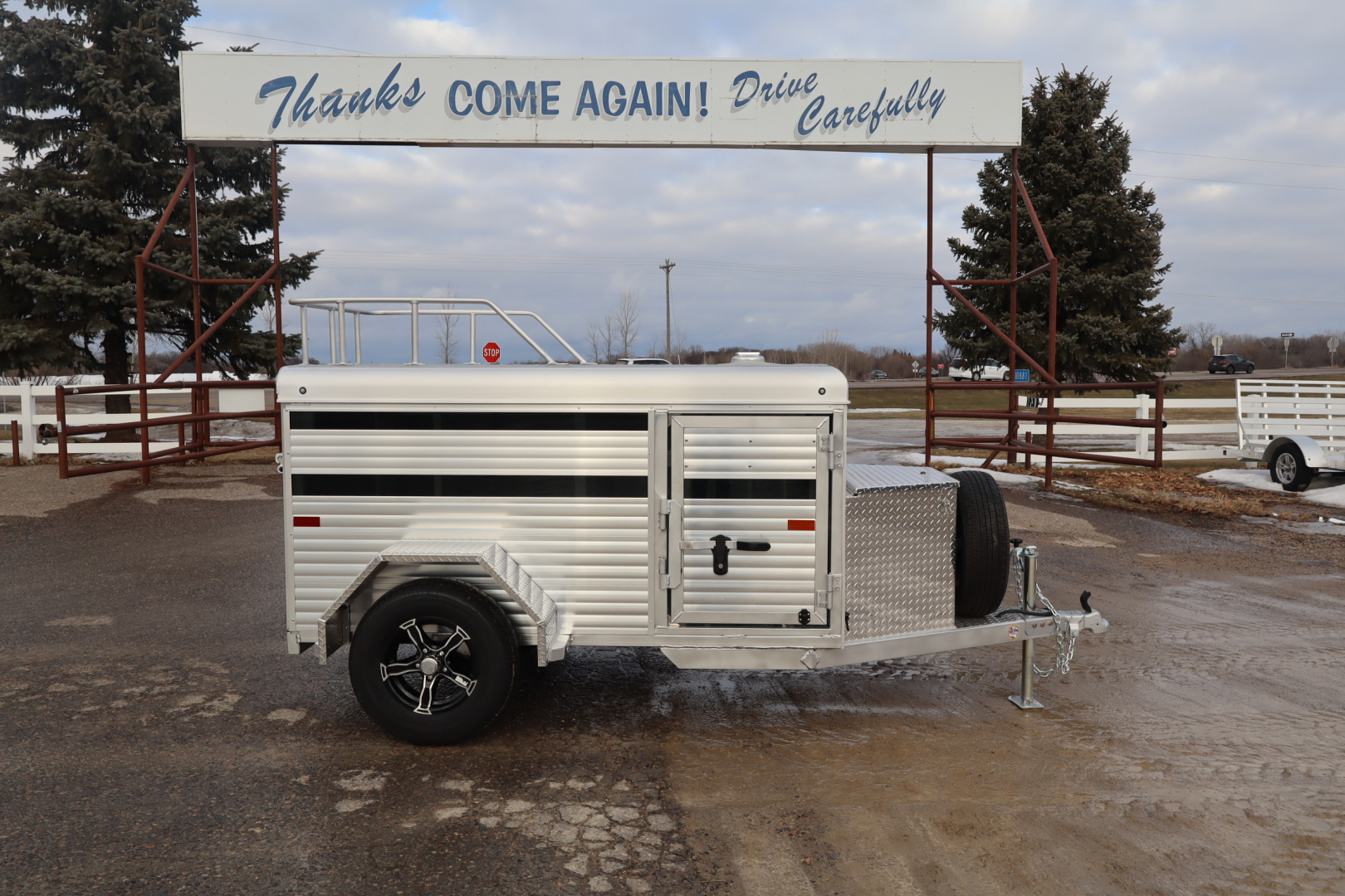 New 2026 Sundowner Mini-stock 4x7'6" Stock / Stock Combo Trailer