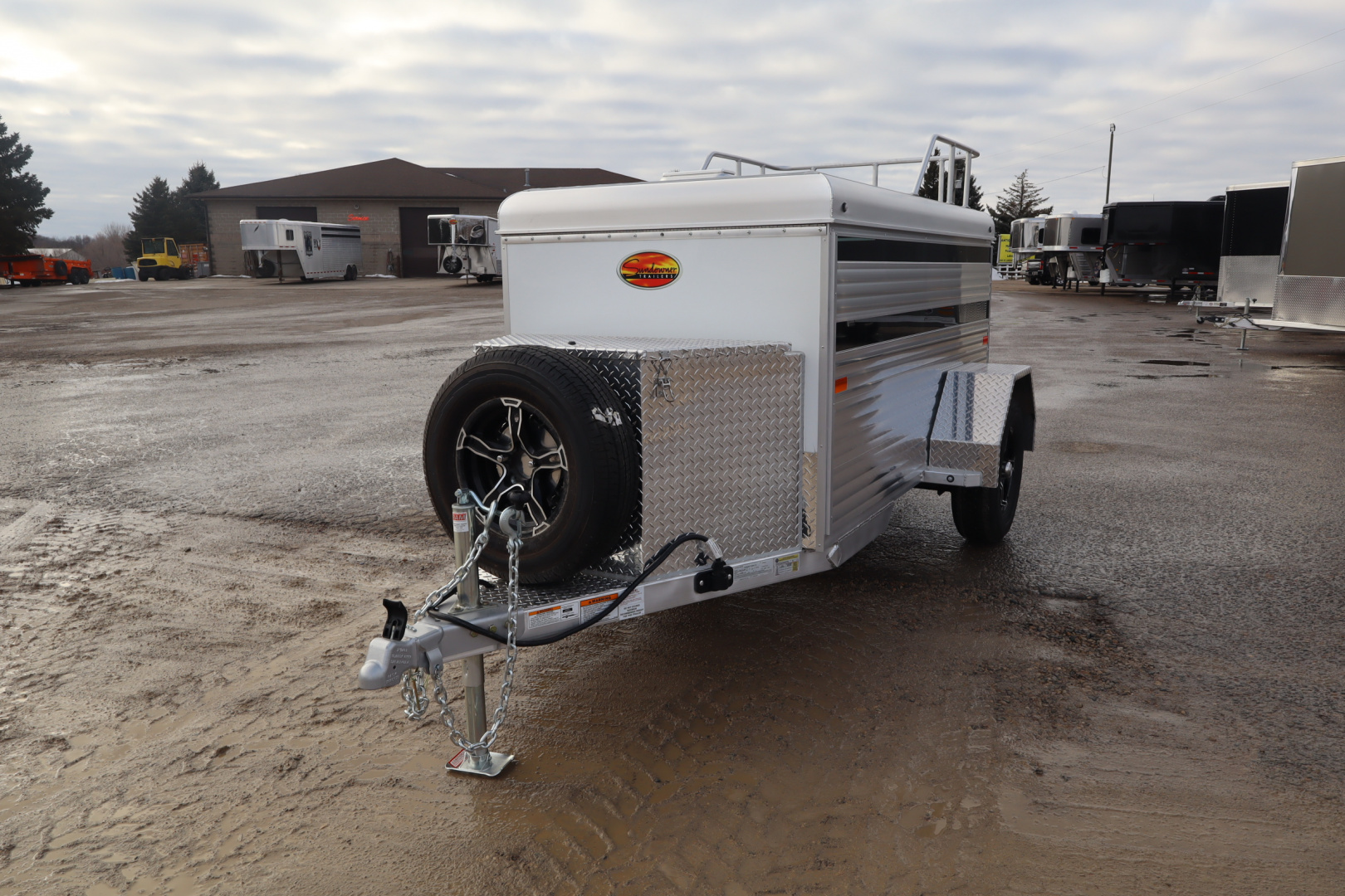 New 2026 Sundowner Mini-stock 4x7'6" Stock / Stock Combo Trailer