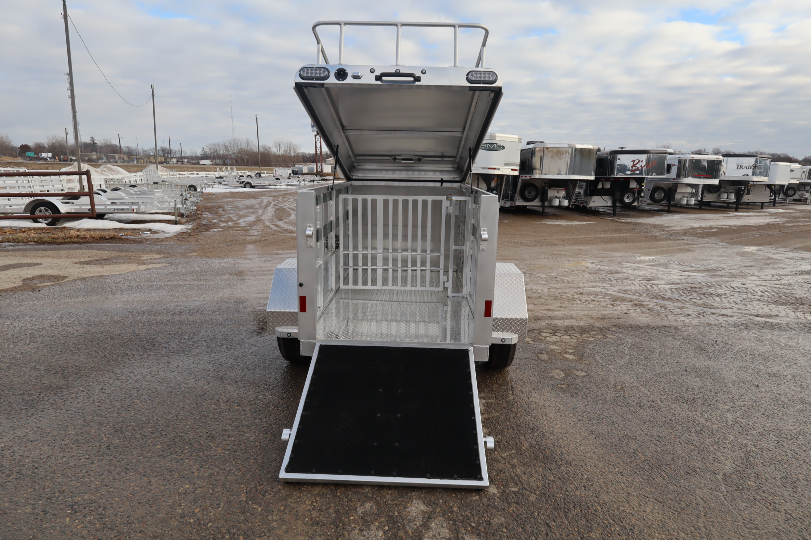 New 2026 Sundowner Mini-stock 4x7'6" Stock / Stock Combo Trailer