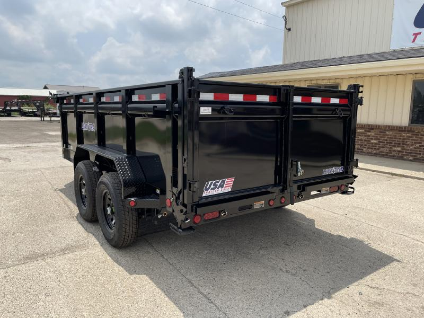 New 2026 Load Trail 83x14 Low-Pro 14k w/3 Ft Sides Dump Trailer