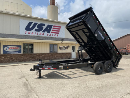 New 2026 Load Trail 83x14 Low-Pro 14k w/3 Ft Sides Dump Trailer