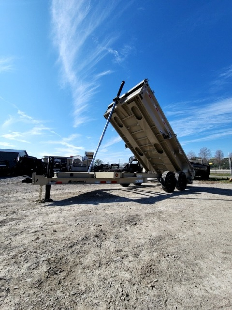 New 2026 Iron Bull DTB Sniper Package Package With 8k Axles & 17.5 Wheels Hydraulic Jack Wireless Remote Dump Trailer