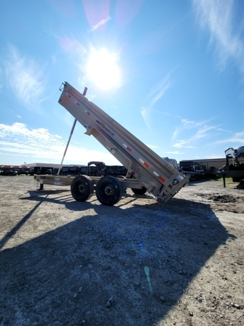 New 2026 Iron Bull DTB Sniper Package Package With 8k Axles & 17.5 Wheels Hydraulic Jack Wireless Remote Dump Trailer