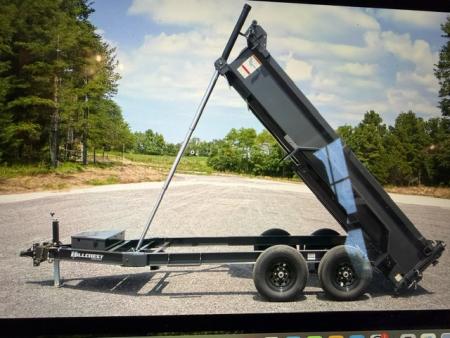 New 2026 Hillcrest Trailers 6x12 Dump Trailer