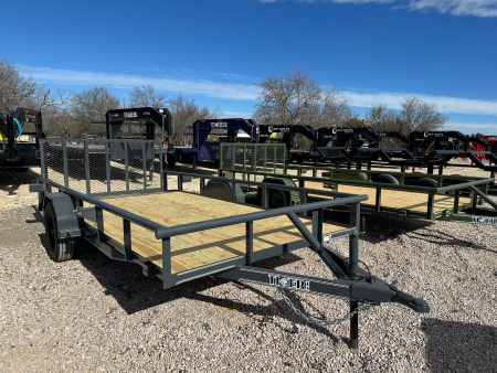New 2026 Tiger Trailers - 77x14 - Gate - Utility Trailer