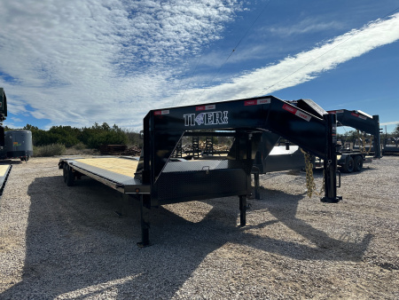 New 2026 Tiger 102  x 36' - Gooseneck Drive Over Fender Trailer