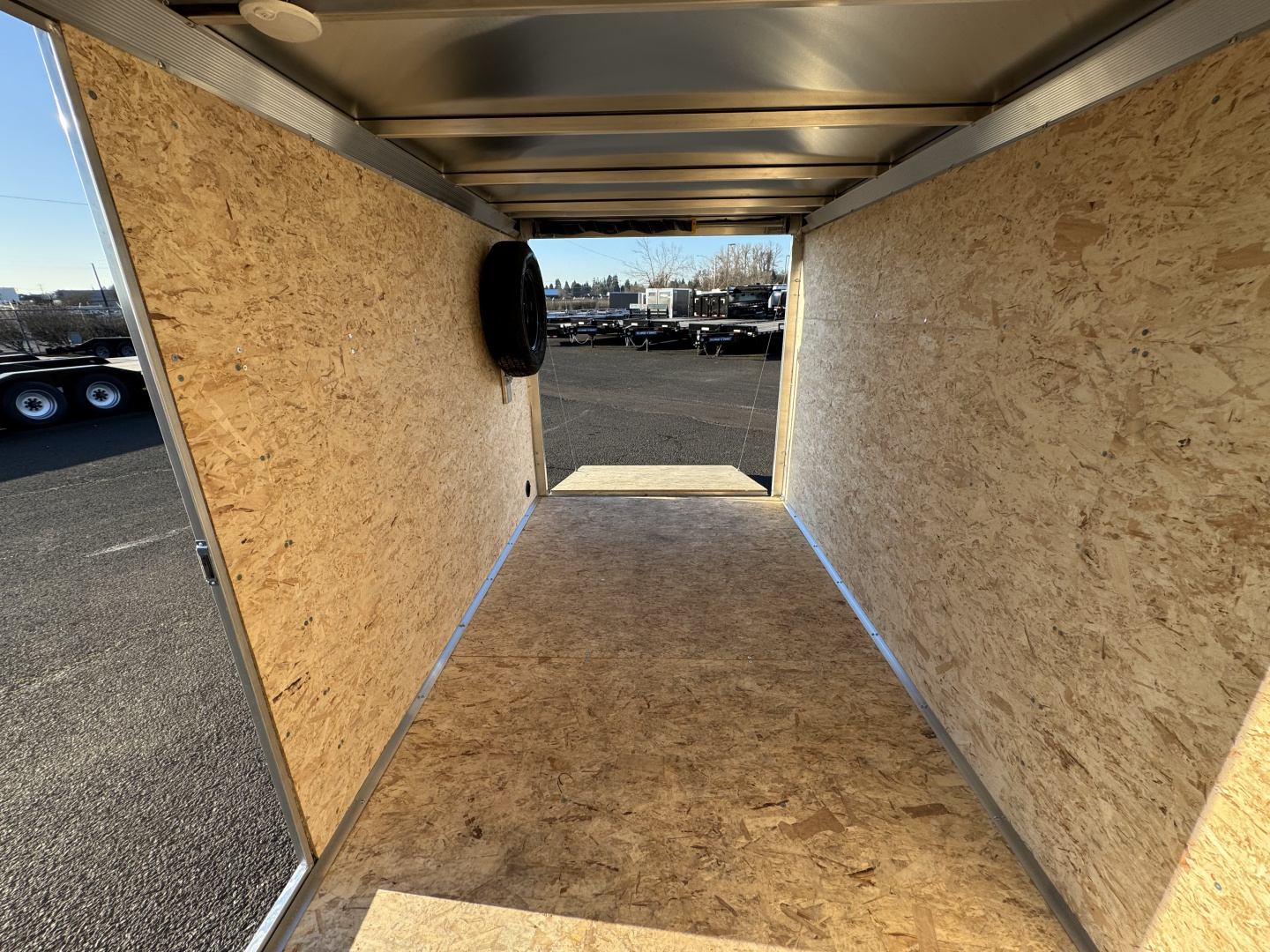New 2026 ALCOM XPRESS 6X12 Aluminum Enclosed Trailer 3K GVWR