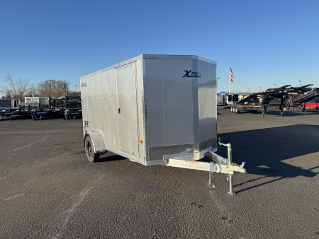 New 2026 ALCOM XPRESS 6X12 Aluminum Enclosed Trailer 3K GVWR