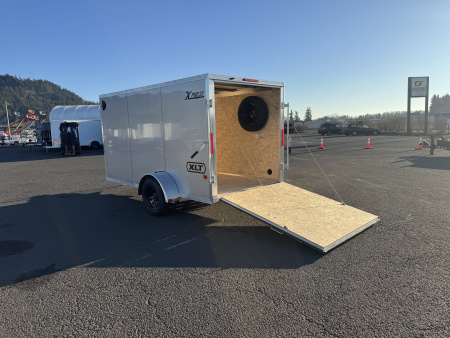 New 2026 ALCOM XPRESS 6X12 Aluminum Enclosed Trailer 3K GVWR