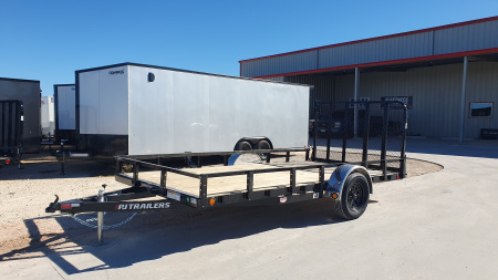 2026 PJ 83"x14' Single Axle Utility Trailer - U8