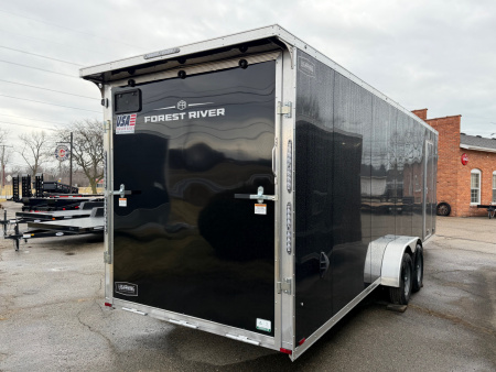 New 2026 LIGHTNING TRAILERS 7 x 29 4 Place Snowmobile Trailer with 7ft Interior height