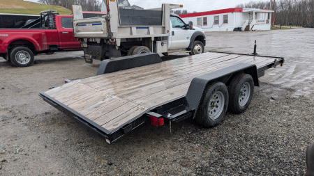 Used 2024 Quality 16' Econo Car Hauler w/ 2' Dove