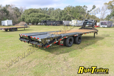 New 2026 8.5X25 PJ GOOGSENECK EQUIPMENT TRAILER
