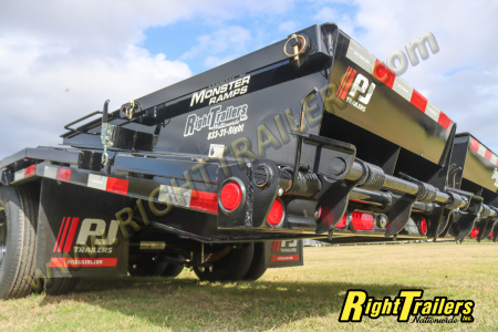 New 2026 8.5X25 PJ GOOGSENECK EQUIPMENT TRAILER