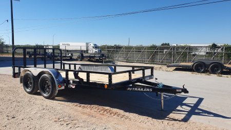 2026 PJ 83"x14' Tandem Axle Utility Trailer - UL
