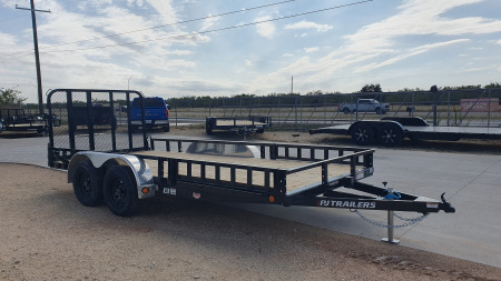 2026 PJ 83"x16' Tandem Axle Utility Trailer - UL