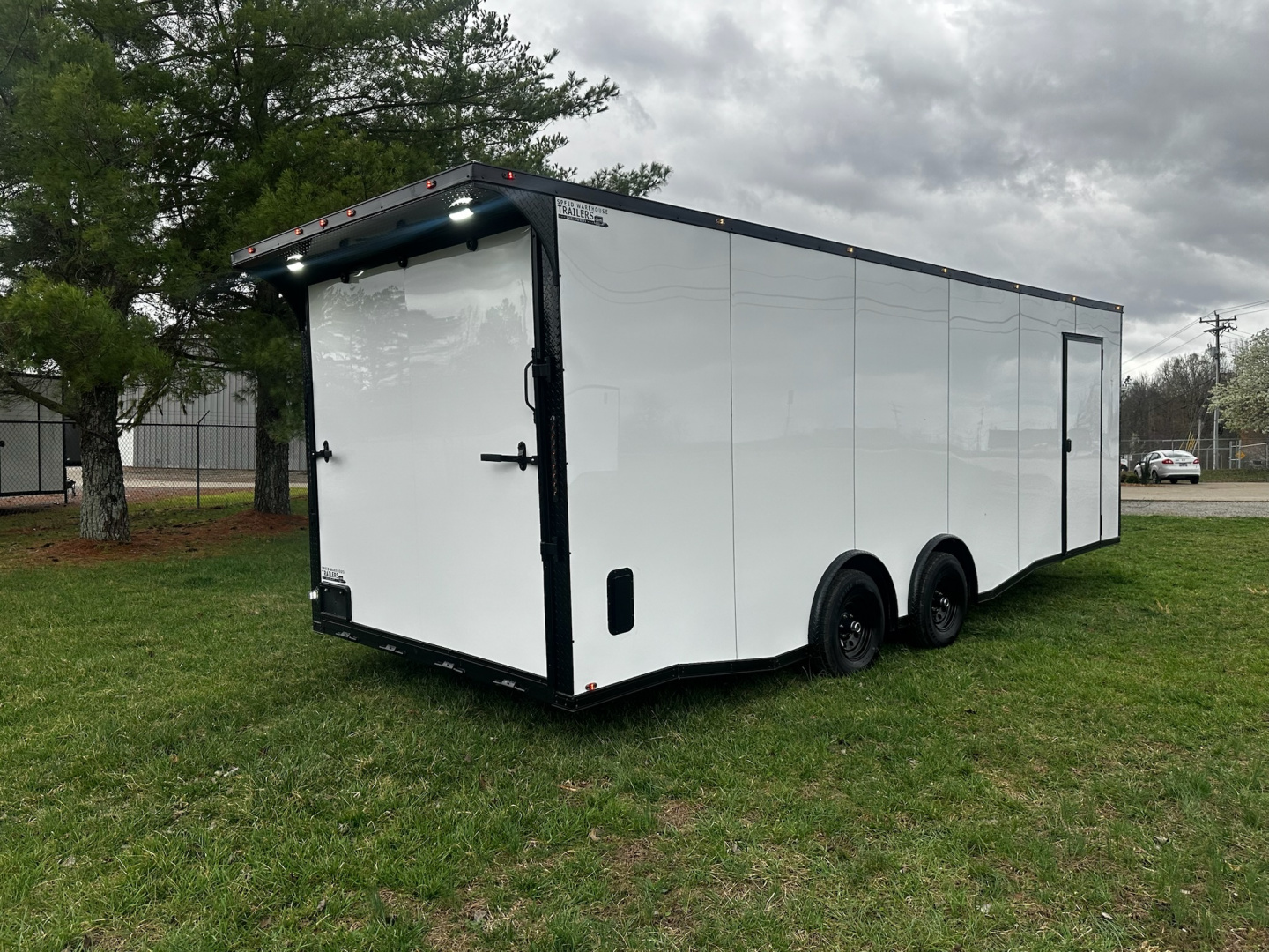 New 2026 Luxe 8.5x24 Car Hauler-5200LB Torsion Axles- Enclosed Car Hauler