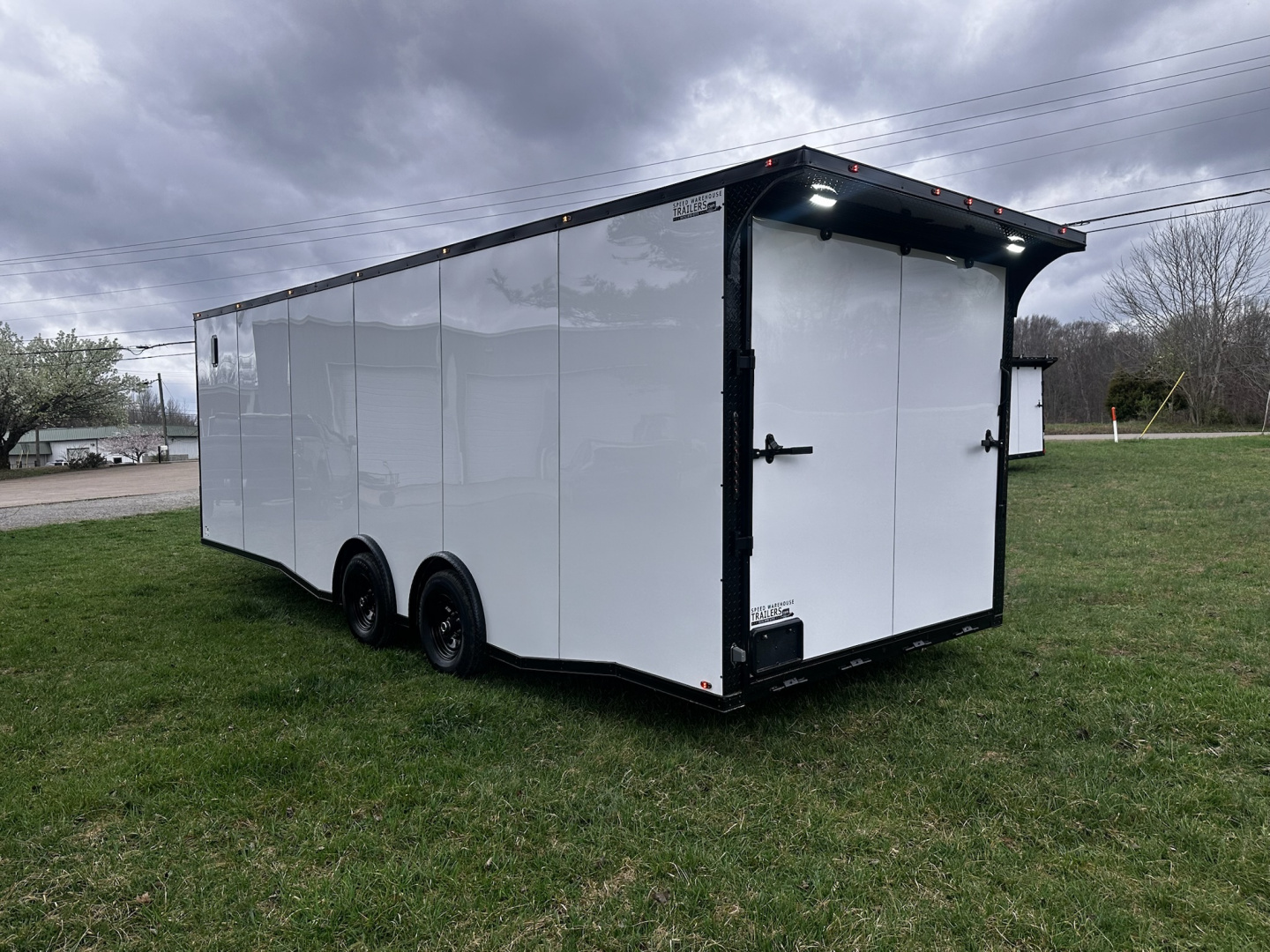 New 2026 Luxe 8.5x24 Car Hauler-5200LB Torsion Axles- Enclosed Car Hauler