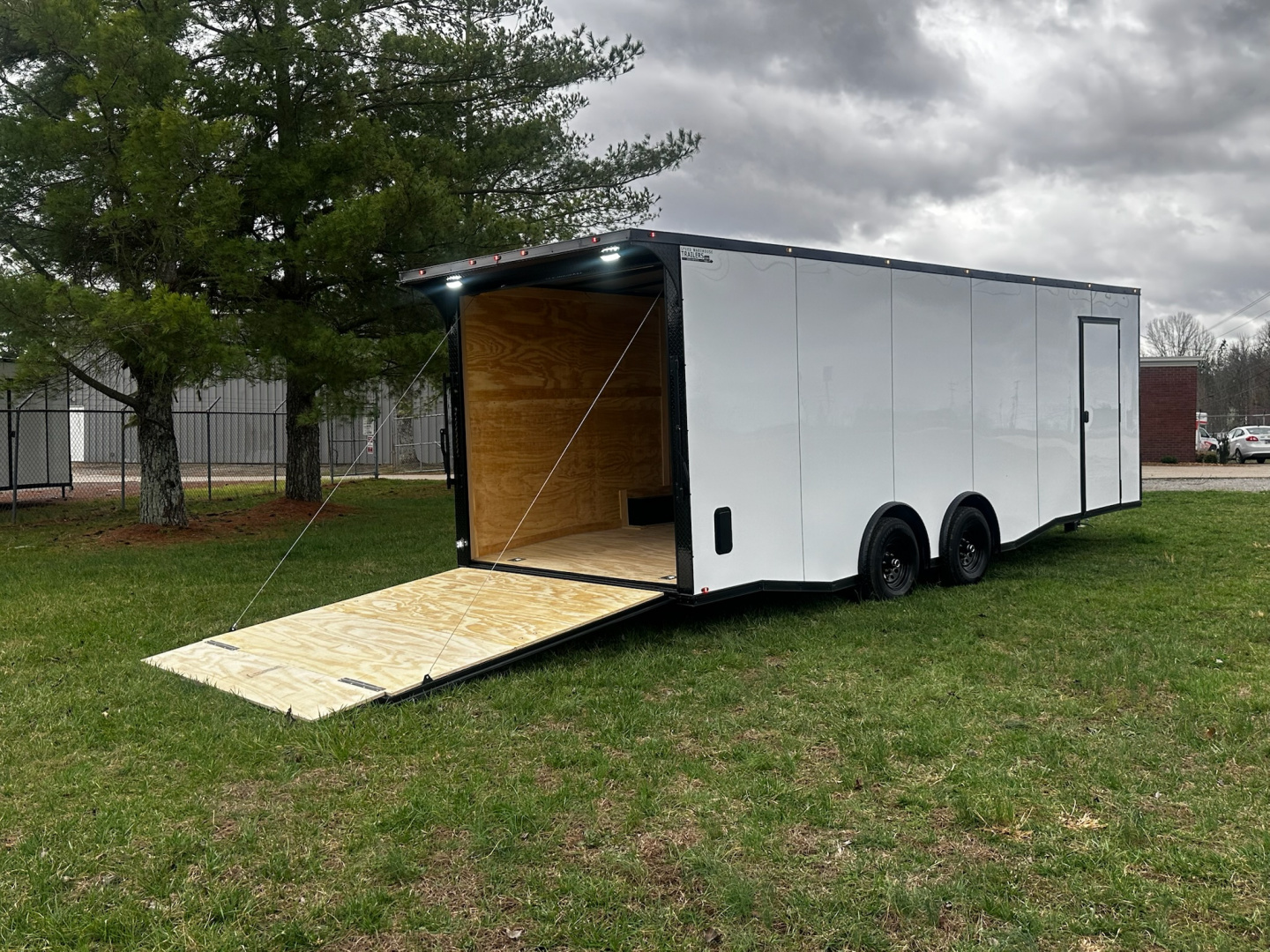 New 2026 Luxe 8.5x24 Car Hauler-5200LB Torsion Axles- Enclosed Car Hauler