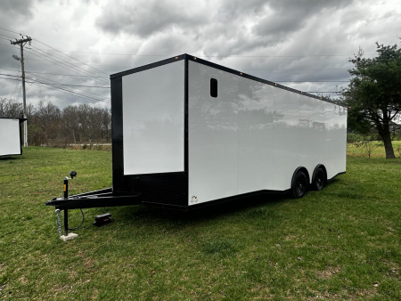 New 2026 Luxe 8.5x24 Car Hauler-5200LB Torsion Axles- Enclosed Car Hauler