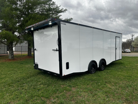 New 2026 Luxe 8.5x24 Car Hauler-5200LB Torsion Axles- Enclosed Car Hauler