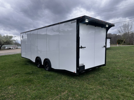 New 2026 Luxe 8.5x24 Car Hauler-5200LB Torsion Axles- Enclosed Car Hauler