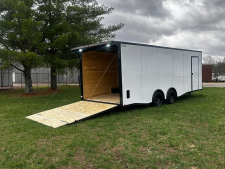 New 2026 Luxe 8.5x24 Car Hauler-5200LB Torsion Axles- Enclosed Car Hauler
