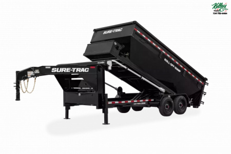 New 2026 Sure-Trac 16' 15.4K Gooseneck Carrier Roll Off