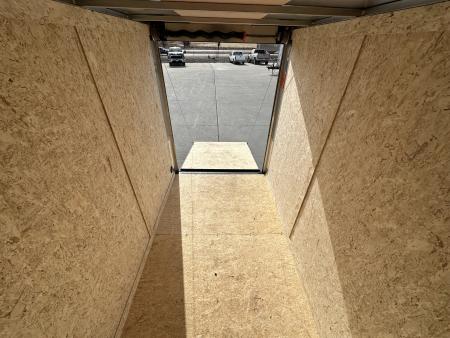 New 2026 Formula Blackout Traverse 5'x8' 3k Flat Top V-Nose Enclosed Cargo Trailer