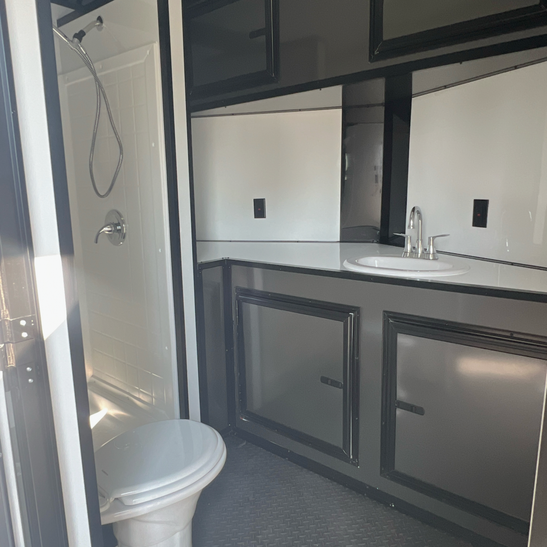 New 2025 Hook and Line 8.5X24TA Charcoal Race Ready Trailer Car / Racing Trailer