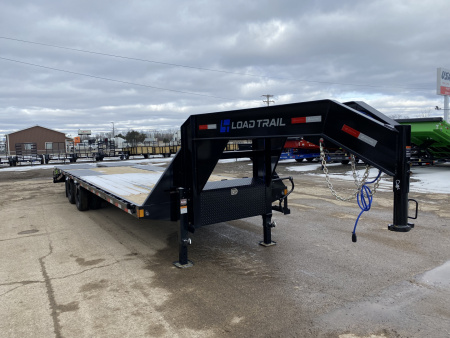 New 2026 Load Trail 102x28 Low-pro 24k w/Max Ramps Gooseneck Bodies