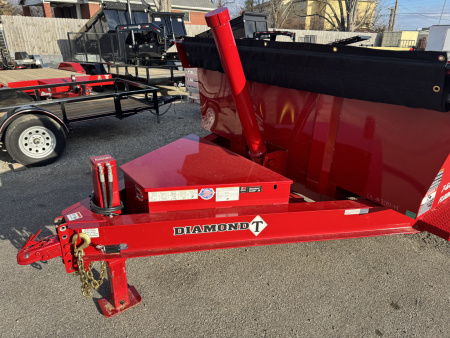 New 2026 Diamond T 83x14 14K Telescopic Dump Trailer