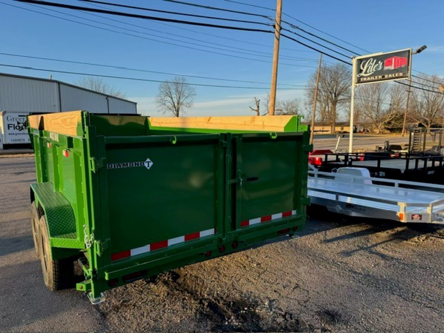 New 2026 Diamond T 83x14 14K Telescopic 36" Sides Dump Trailer