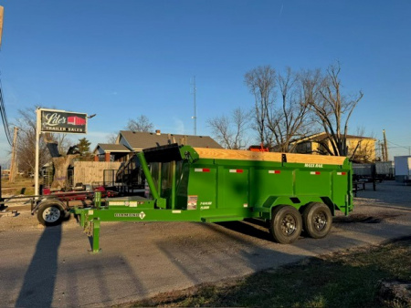 New 2026 Diamond T 83x14 14K Telescopic 36" Sides Dump Trailer