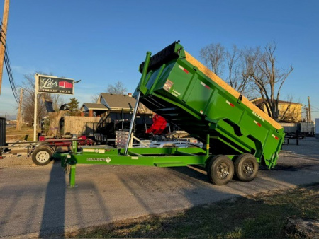 New 2026 Diamond T 83x14 14K Telescopic 36  Sides Dump Trailer