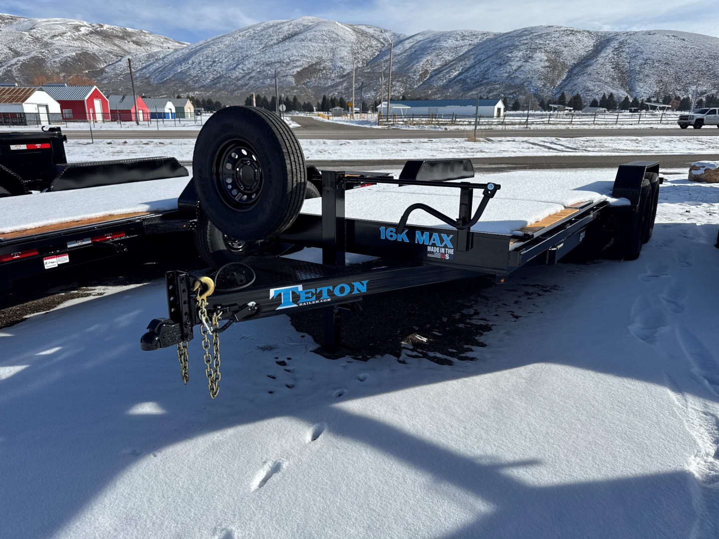 New 2026 Teton Trailer 22' Tilt 16k Tilt Trailer
