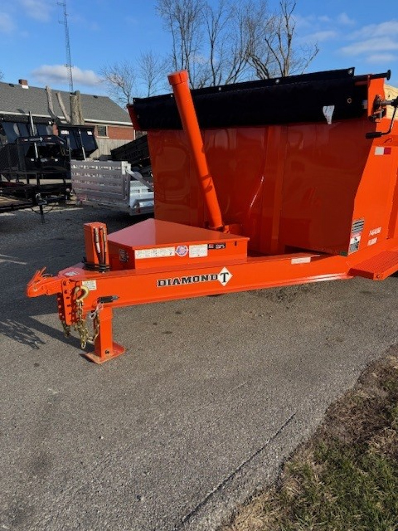 New 2026 Diamond T 83x16 16K Telescopic 36" Sides Dump Trailer