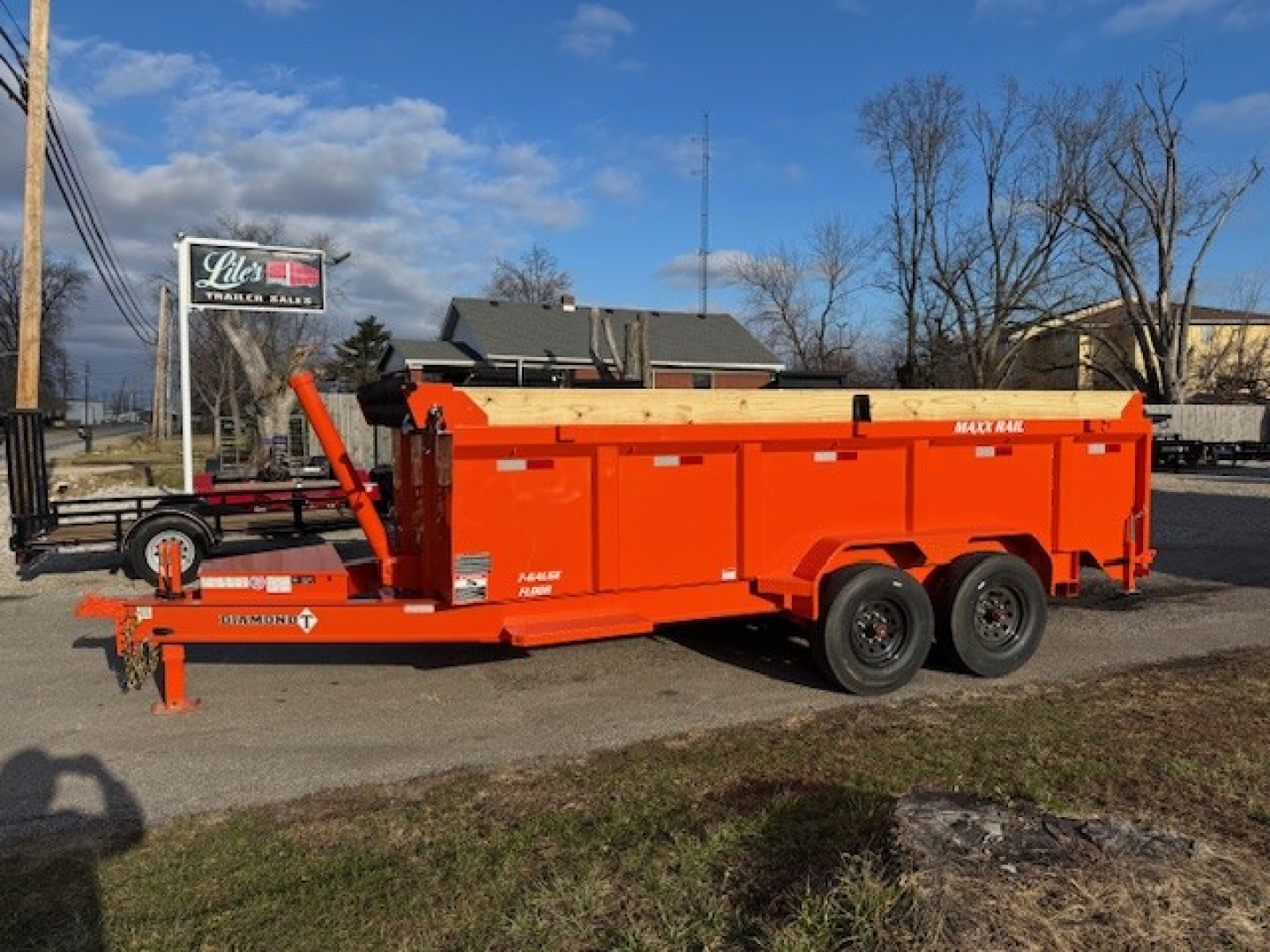 New 2026 Diamond T 83x16 16K Telescopic 36" Sides Dump Trailer